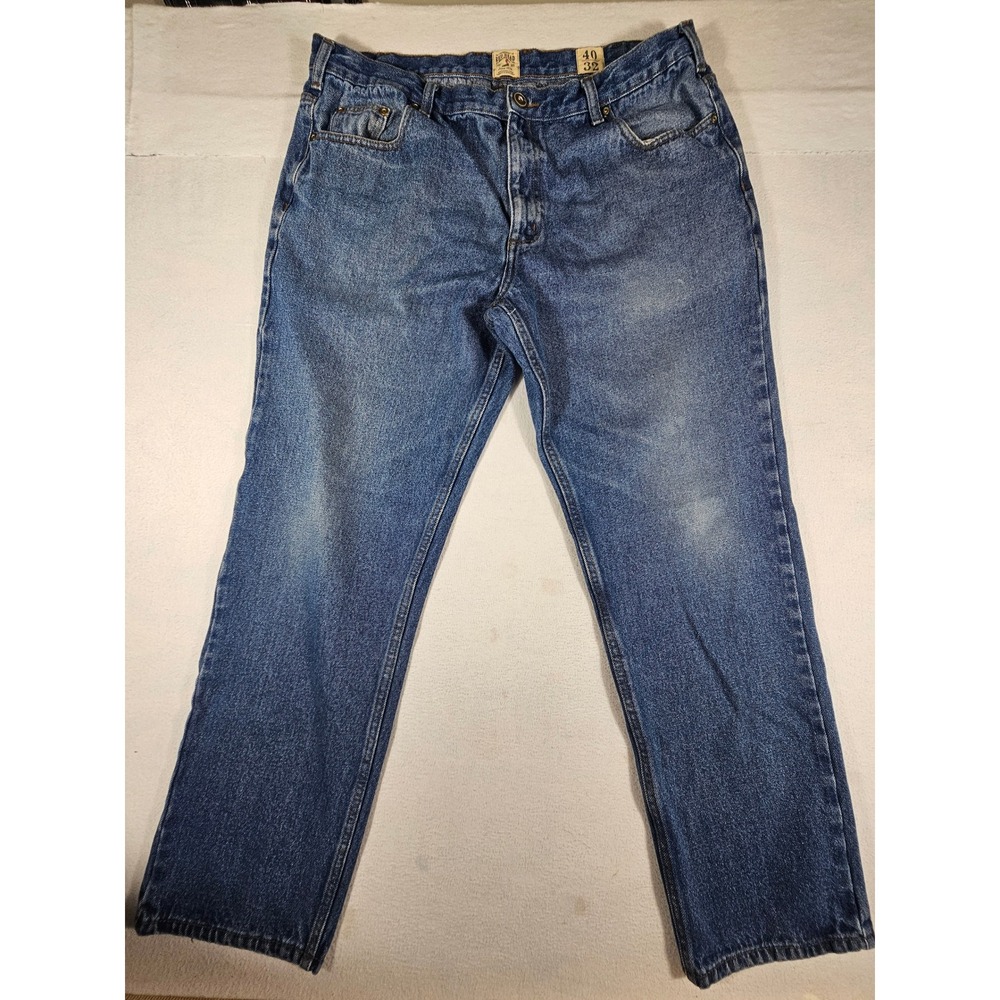 Red Head Brand Co Mens Straight Leg Denim Jeans Blue 40x32 614RHF21-7941P